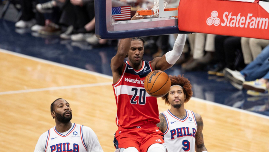 曾被杨瀚森打爆的他！萨尔轰31分11板5助2断2帽：榜眼又涨球了