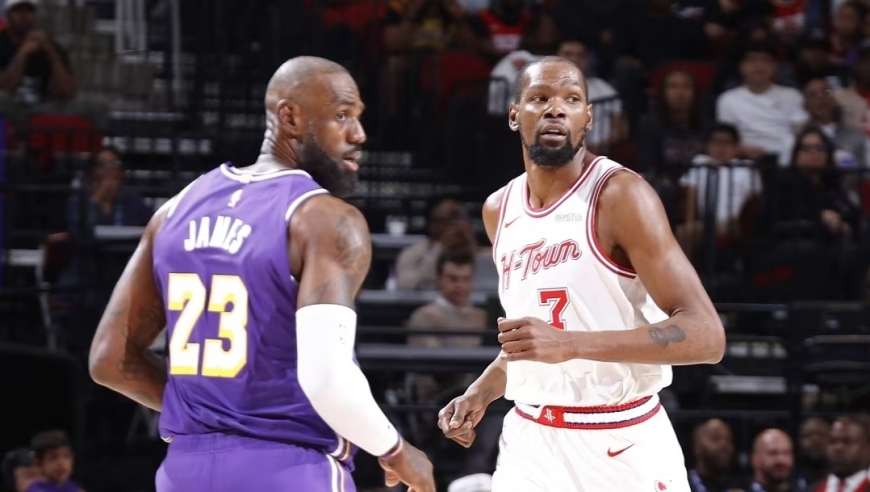 激烈局!湖人对阵火箭全场表现收录!